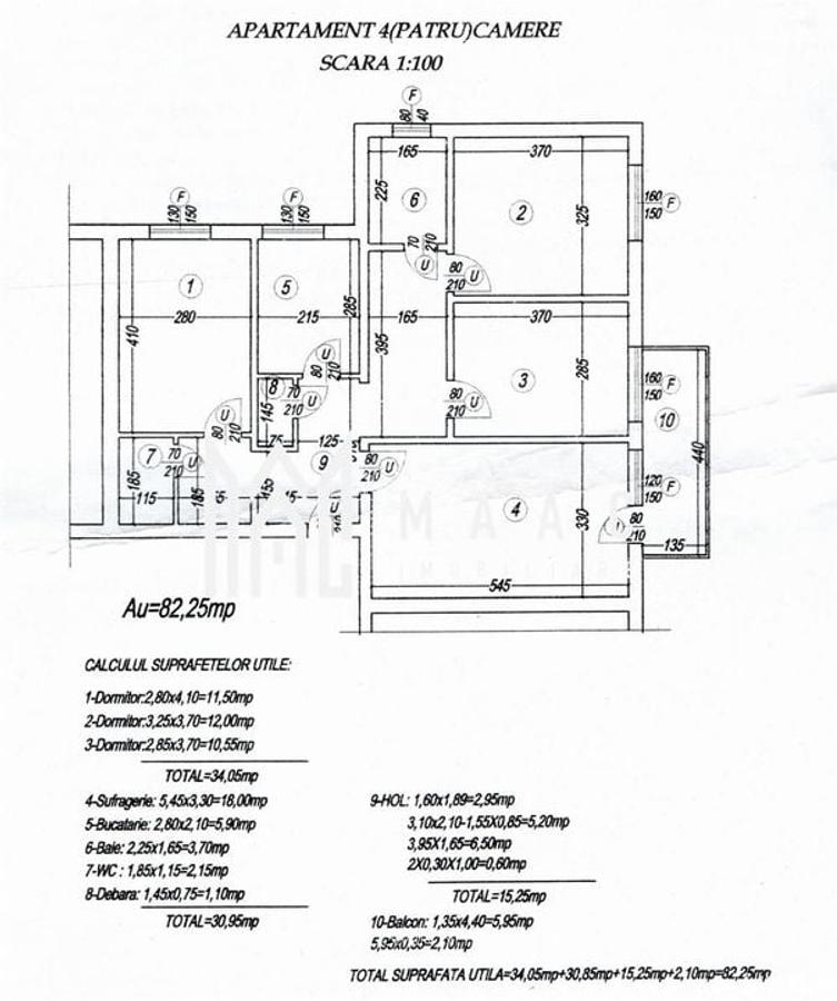 Apartament 4 camere,| Zona Nord | Vedere Panoramica - 4