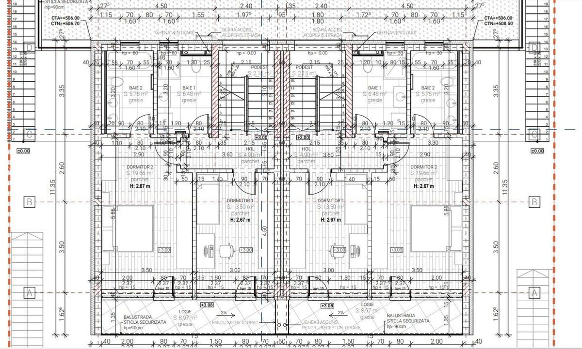 Duplex 4 camere cu panorama superba in cartierul Europa - 17