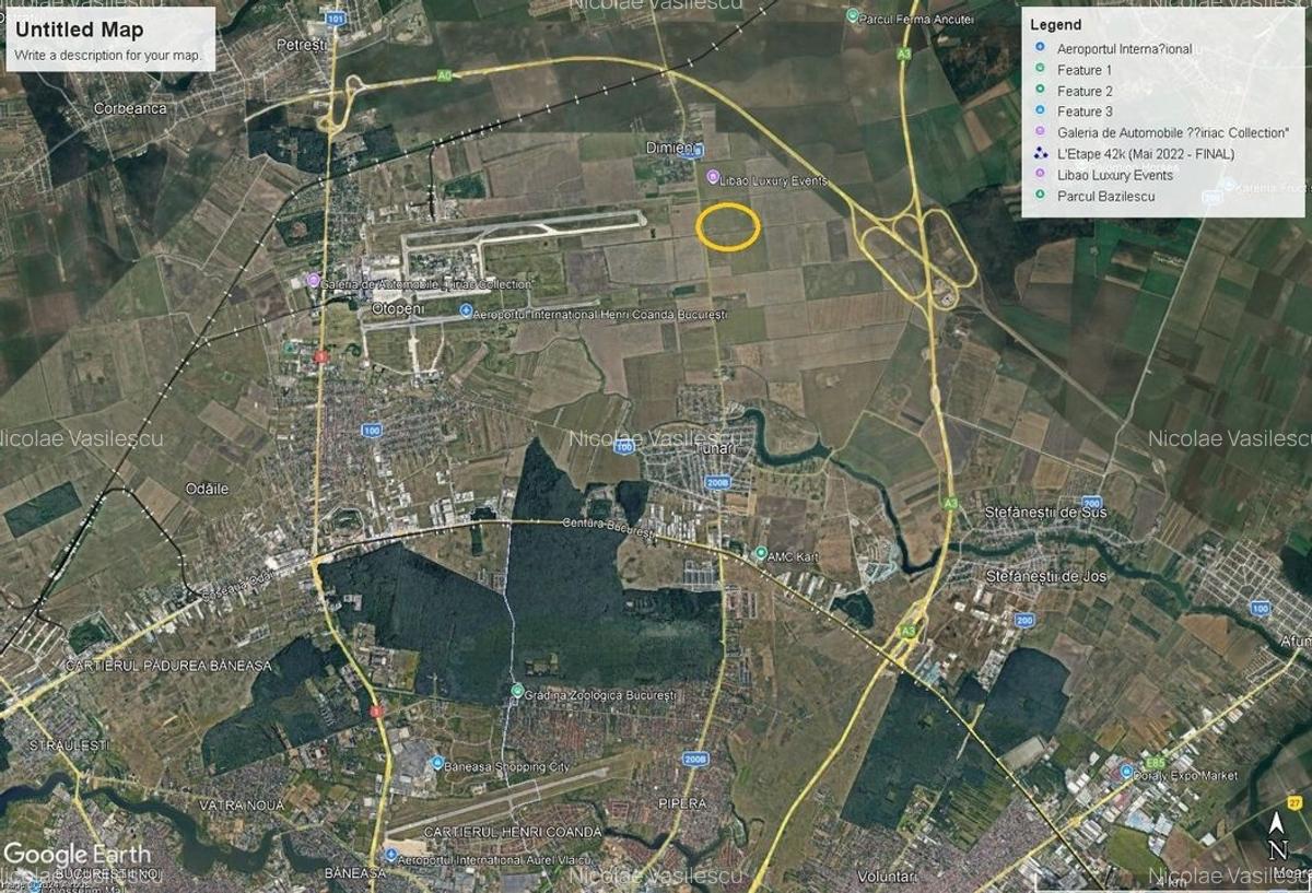 Teren intravilan Otopeni - Tunari 33.200 mp - 1