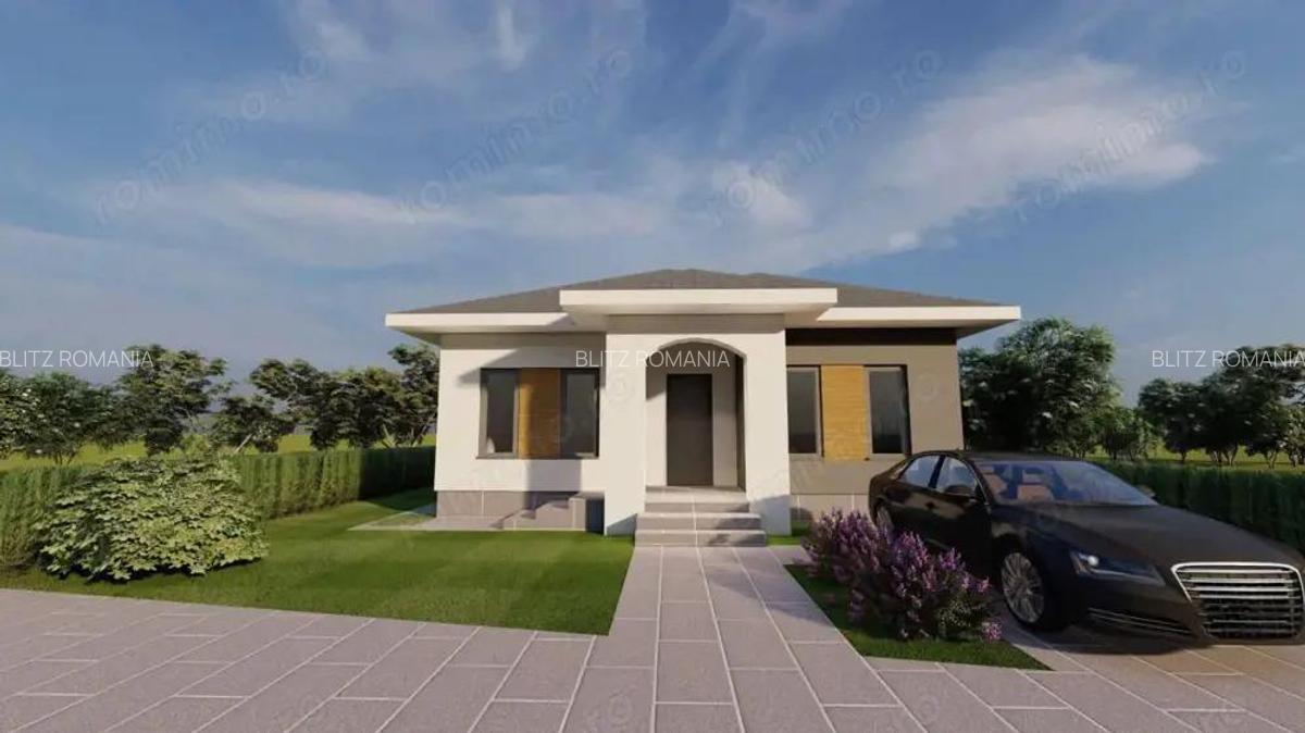 Casa , 105 mp , teren 350mp, zona Malu Mare - 1