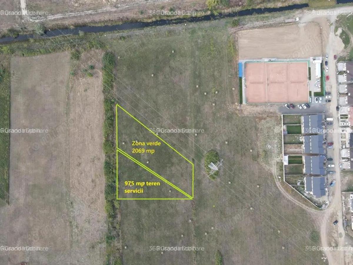 Teren de Servicii + Zona Verde Loca?ie Excelenta Comision 0% - 4
