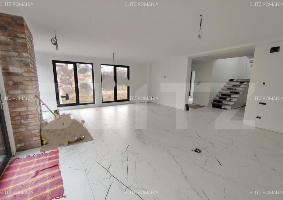 Casa individuala semifinisata 190 mp, teren 382 mp, proximit - 8