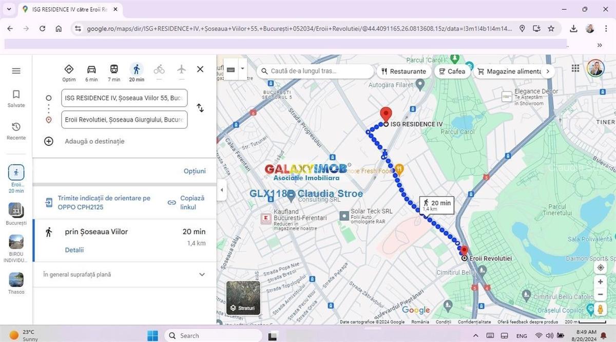 Inchiriere apartament 2 camere ISG IV VIILOR  + LOC PARCARE SUBTERAN - 7