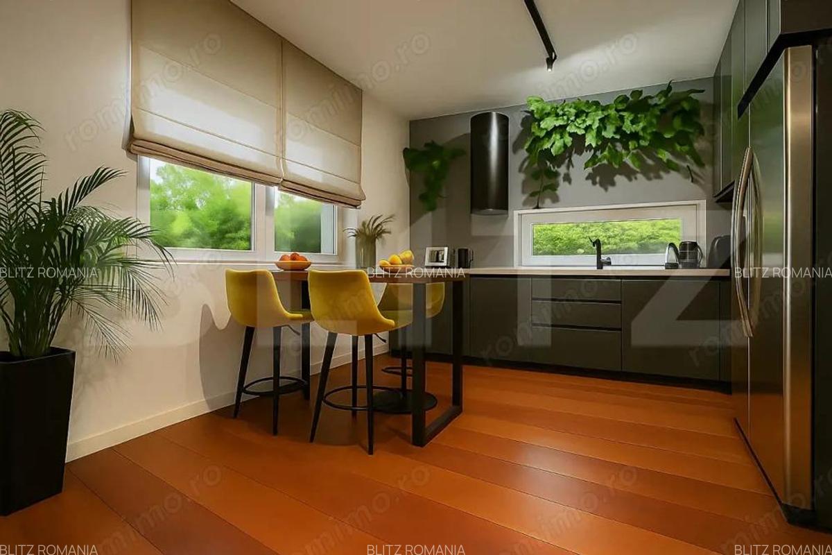 Casa moderna 203 mp | Voronet Cluj | Mobilata, 2 garaje, gradina intima - 3