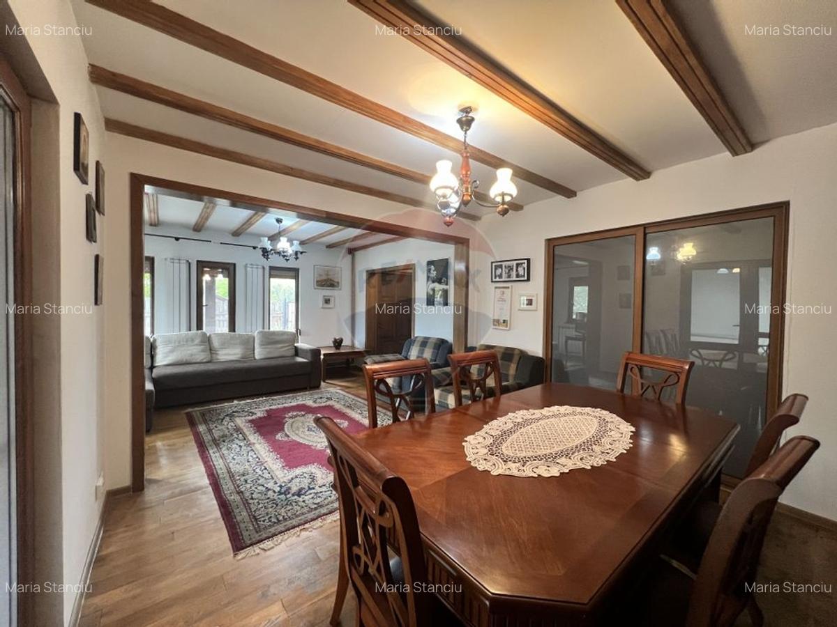 Casa de lemn cu teren generos de 1312 mp de vanzare in Fundulea - 8