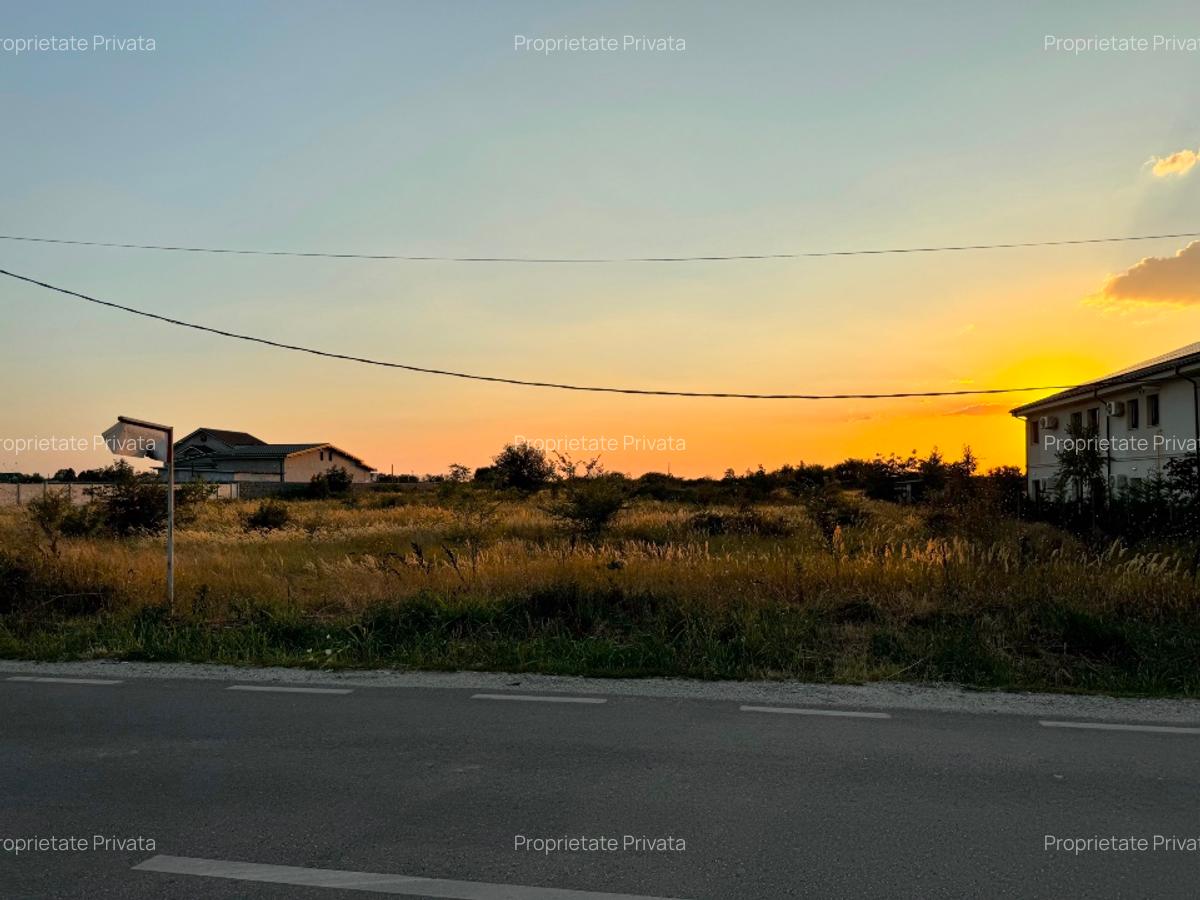 Teren 5.000 mp intravilan – Str. Aeroportului, Cârcea (Craiova) – front 52 m, P+ - 2