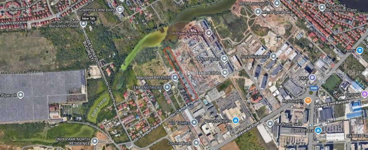 Teren 10,000mp Drumul Campul Pipera - 5