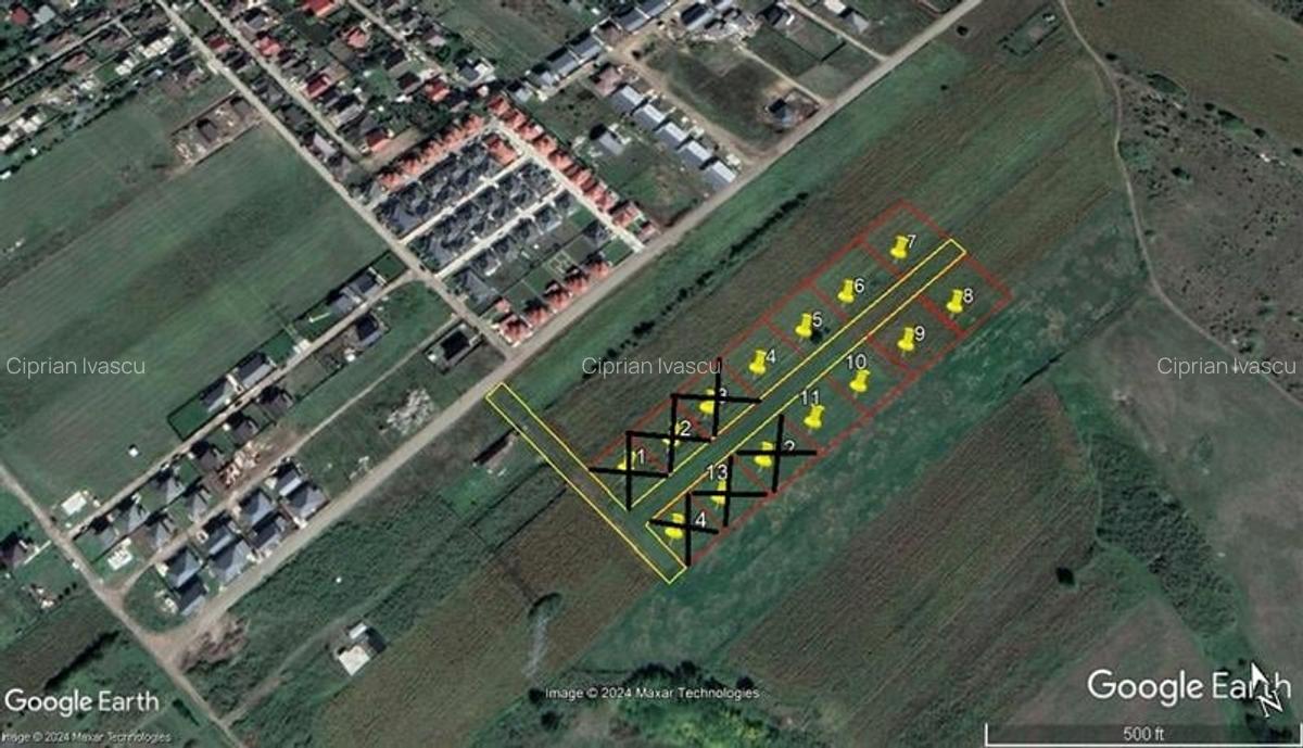 Teren intravilan 560 mp pentru casa  Miroslava Iasi - 2