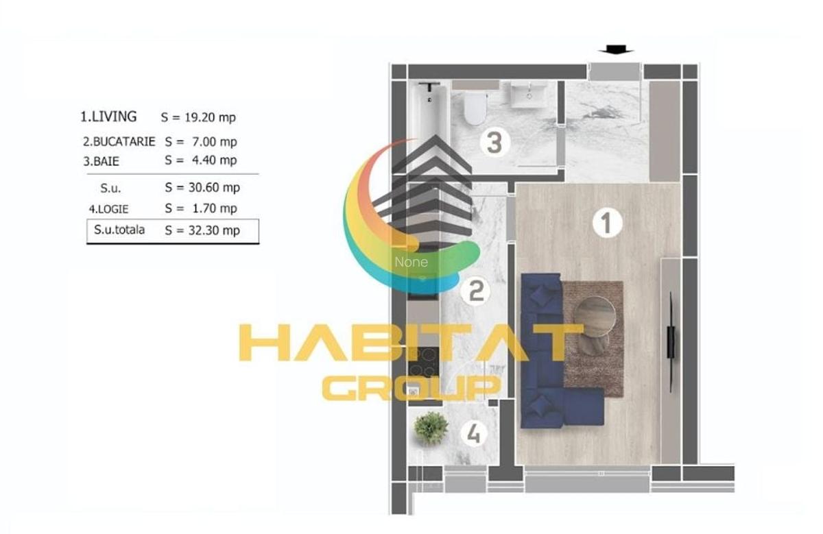 Garsoniera Sector 4 Zona Grand Arena 33Mp - 2