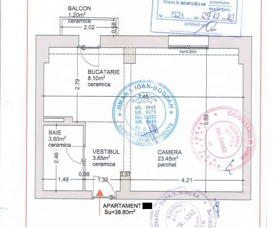 Garsoniera Calea Calarasilor-bloc mixt-stradal - 14