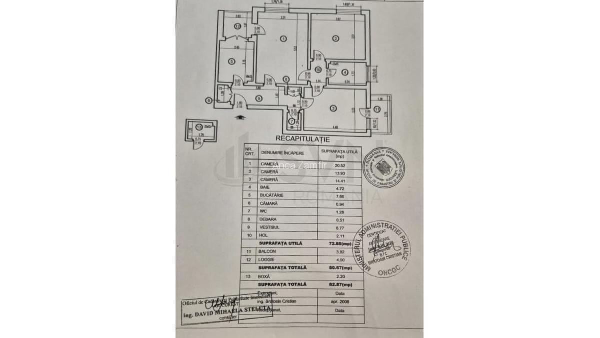 REA1025868 Apartament 3 camere cu boxa Ferdinand - Obor - 12