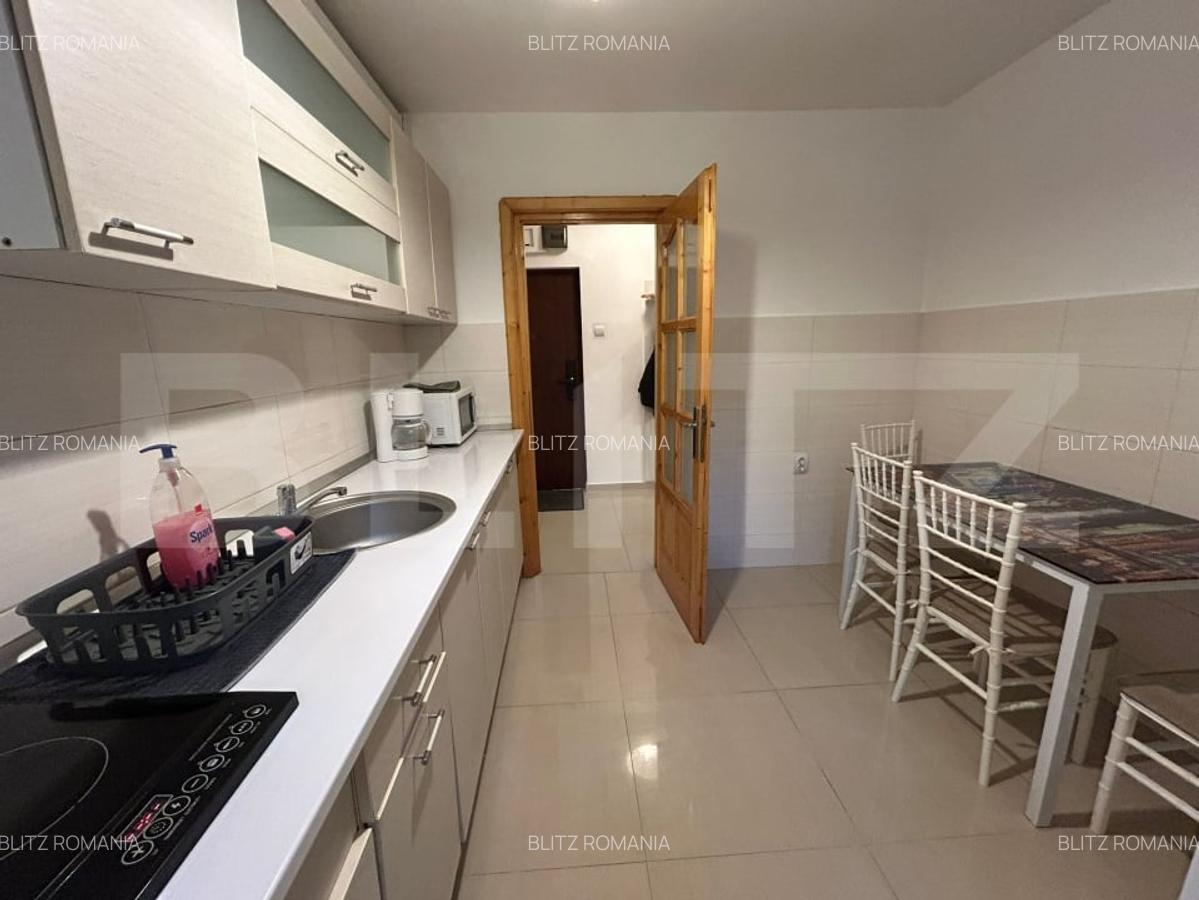 Apartament cu 2 camere, 54 mp+balcon, beci, mobilat, parcare, zona Astra - 3