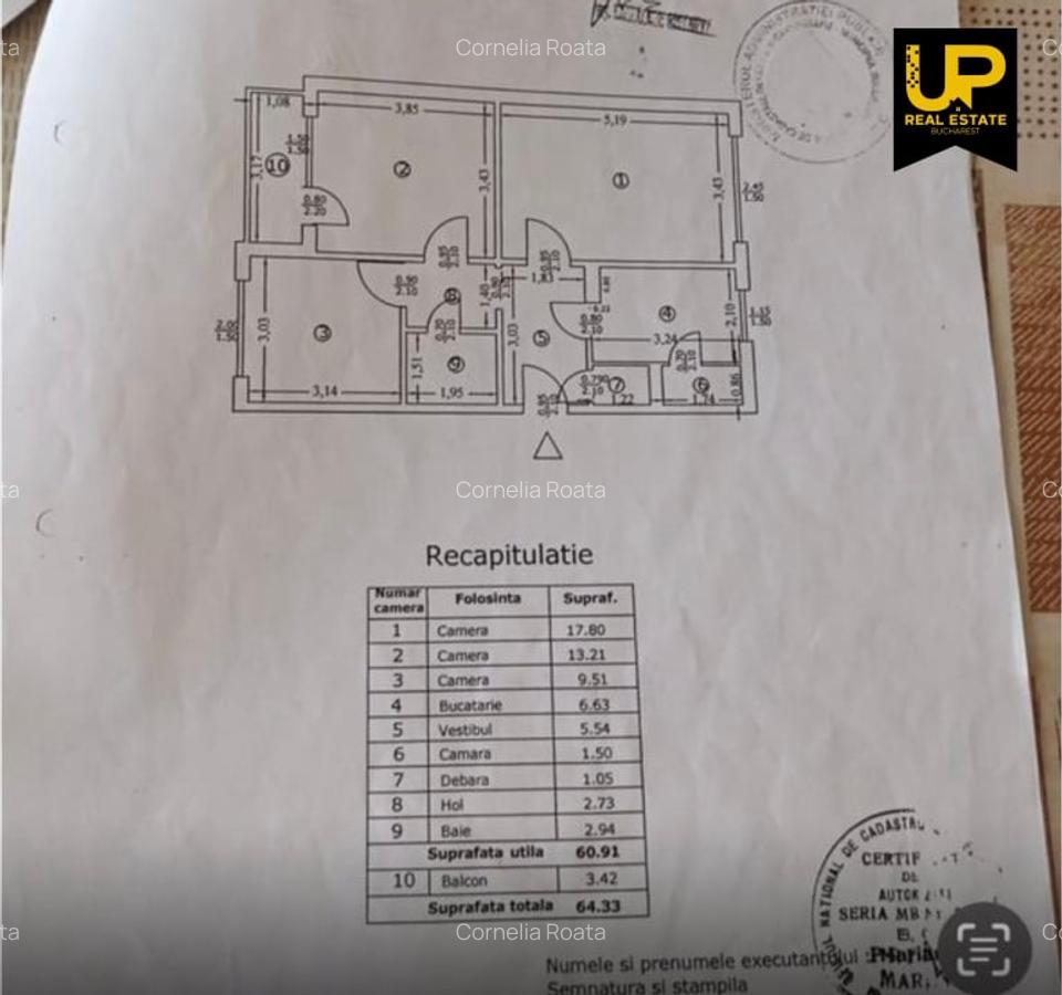 3 Camere Rahova Margeanului Centrala Balcon - 7