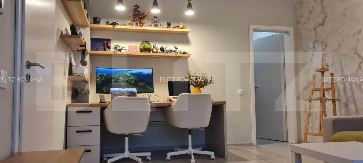 Apartament complet amenajat-2 camere, decomandat, curte privata - gata de locuit - 5