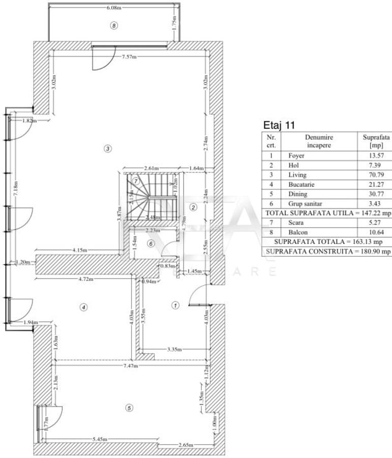 Penthouse - ONE Herastrau Towers - 22