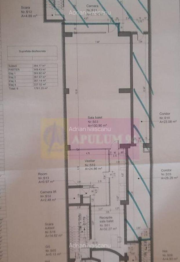 Demisol 106 mp utili ideal birouri, depozitare sau se... - 9