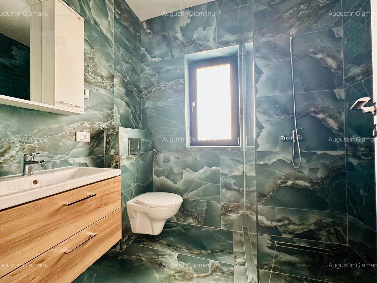 Casă modernă de vânzare 4 camere, 3 băi, terasă travertin–Gata de mutat, Berceni - 12