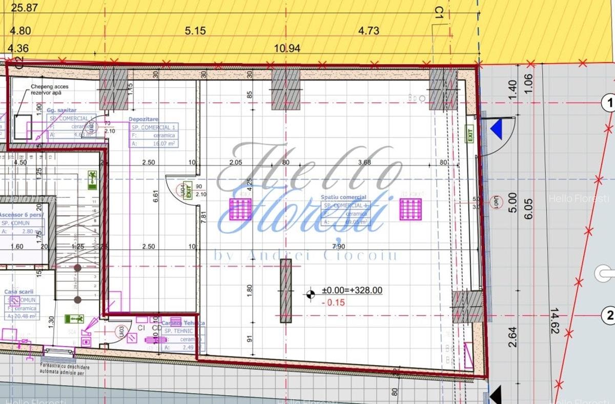 INCHIRIERE! Spatiu comercial - 89 mp utili - zona Marasti - Cluj-Napoca! - 7