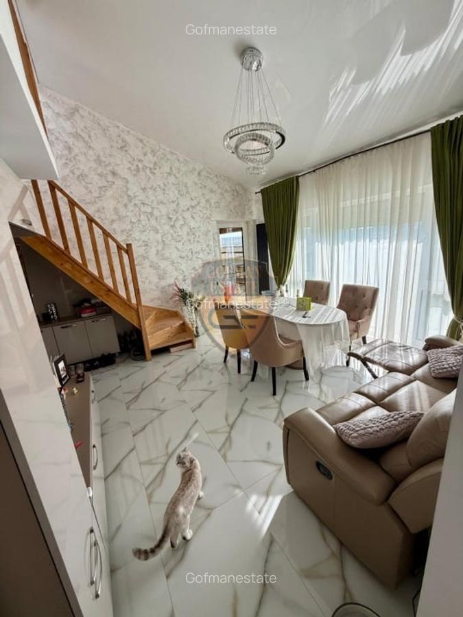 DUPLEX 4 camere mobilat LUX Tomis Nord / VIVO Mall, 82mp, 2 bai, balcon, parcare - 14