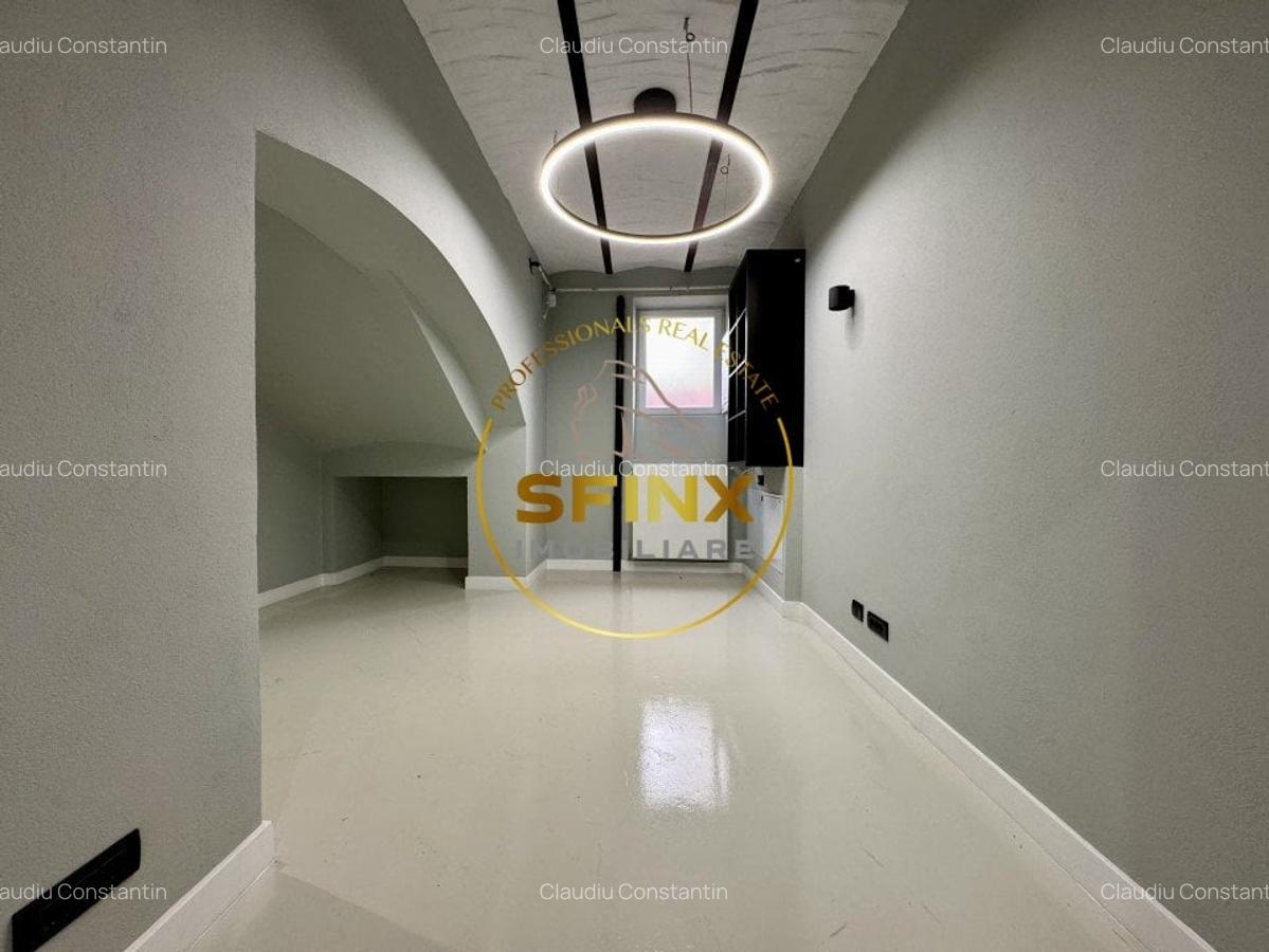Spatiu birou Armeneasca demisol inalt 6 camere plus curte renovat 2025 - 5