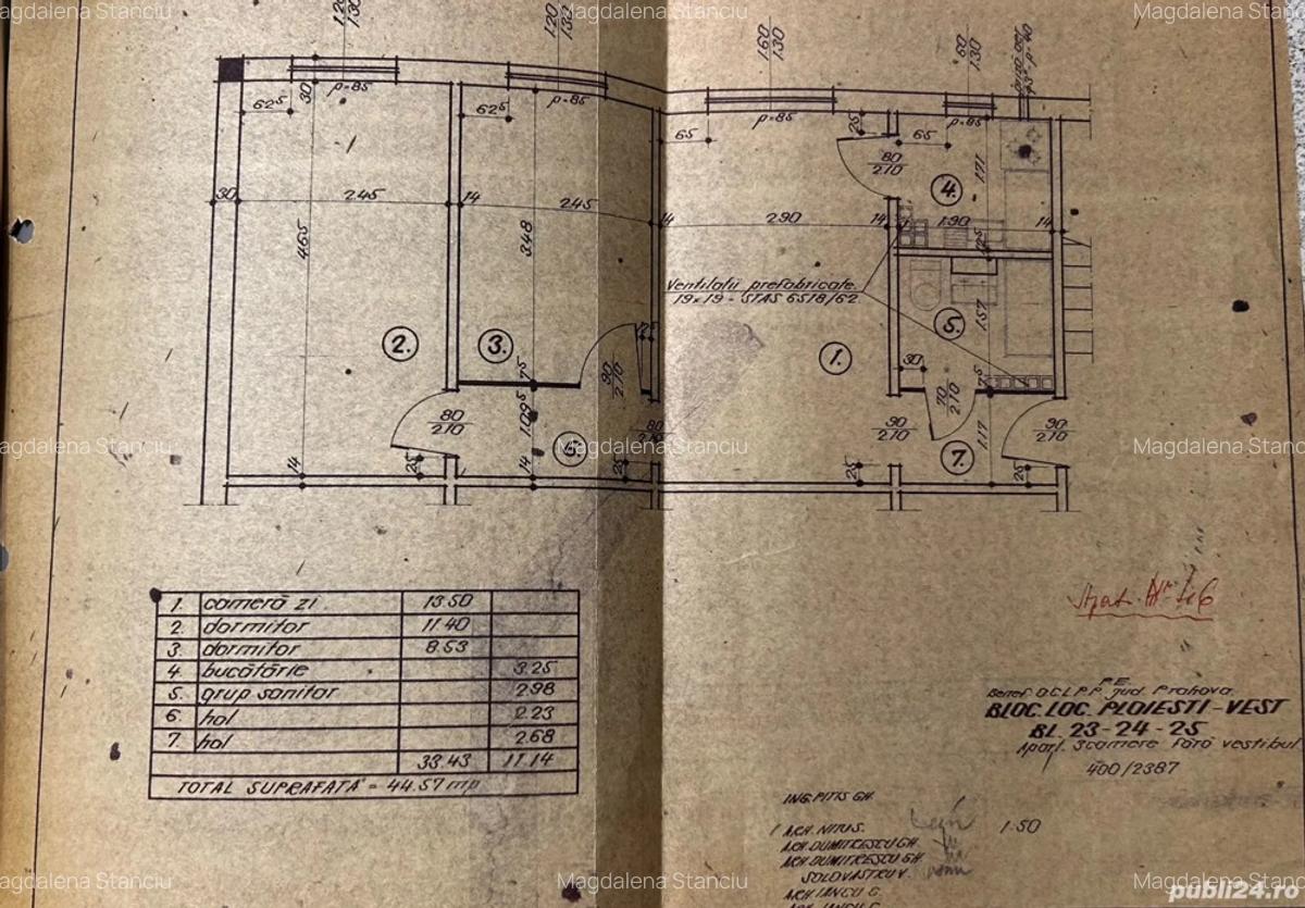 Vand apartament 3 camere, Ploiesti, zona vest Aurora, Profi - 5 Vand apartament 3 camere, Ploiesti, zona vest Aurora, Profi - 5