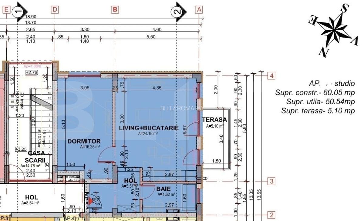Studio cu 2 camere, de vanzare, in Sanpetru - Brasov - 2