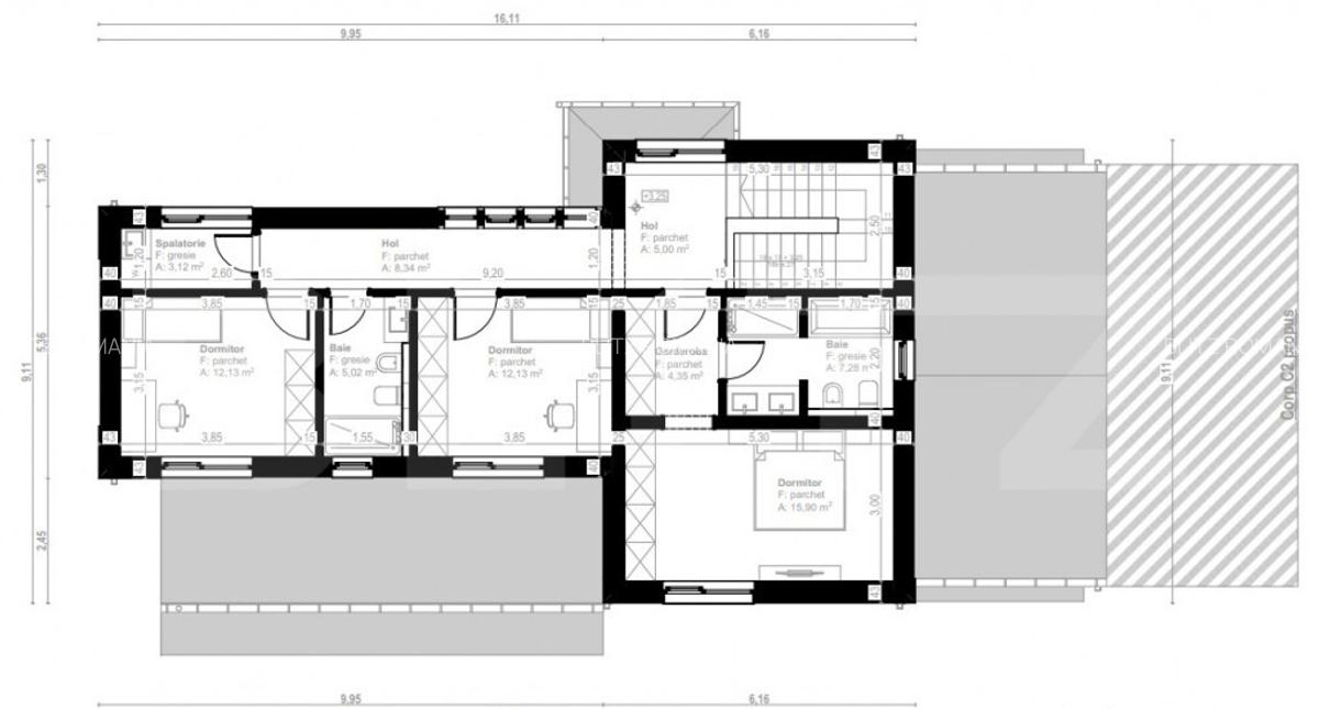Investitie ! Proiect autorizat casa alipite , Feleacu ,Valea - 5