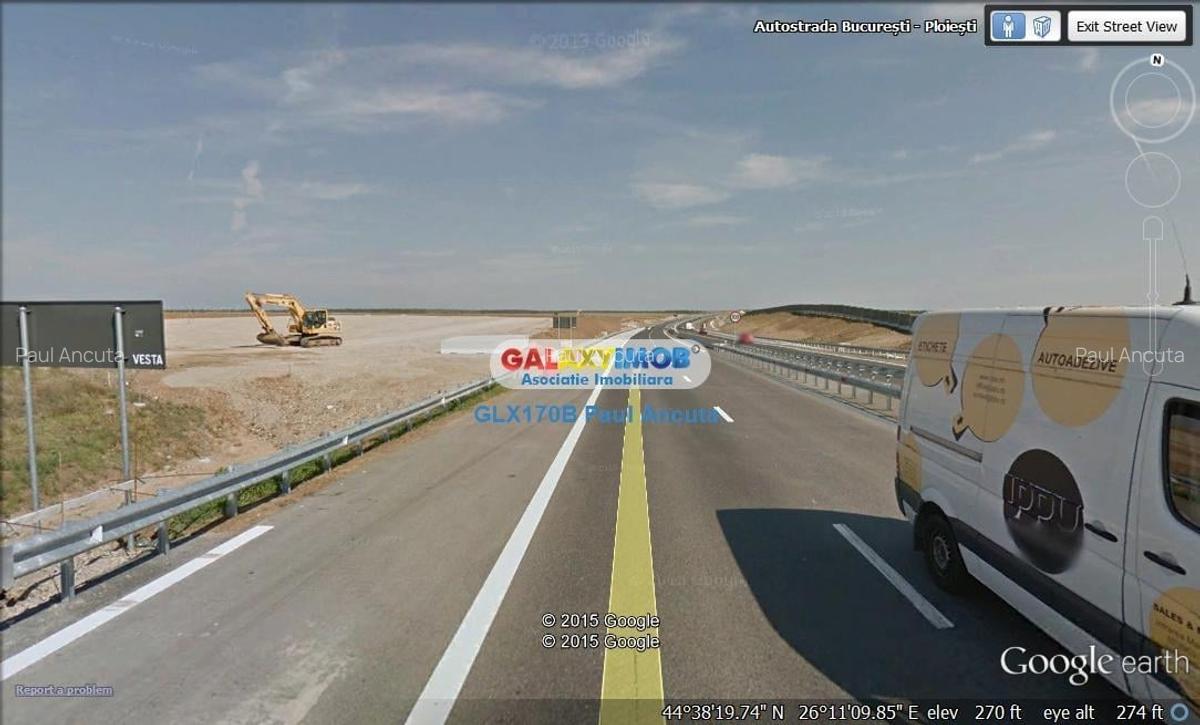 Teren Balotesti Moara Vlasiei 14 Ha acces la Nod  Autostrada A3 - 2