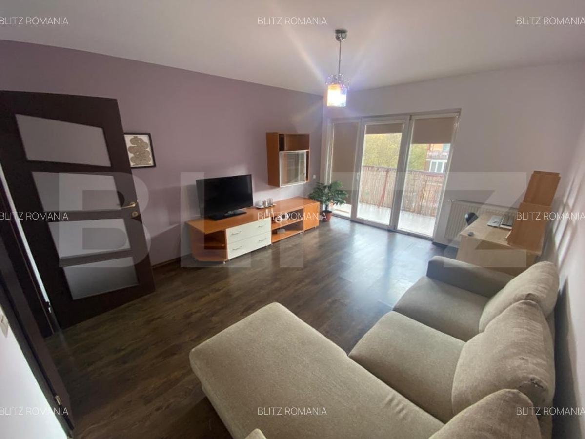 Apartament 2 camere, deco, 55 mp, balcon 8 mp et intermediar, Roata Faget - 2