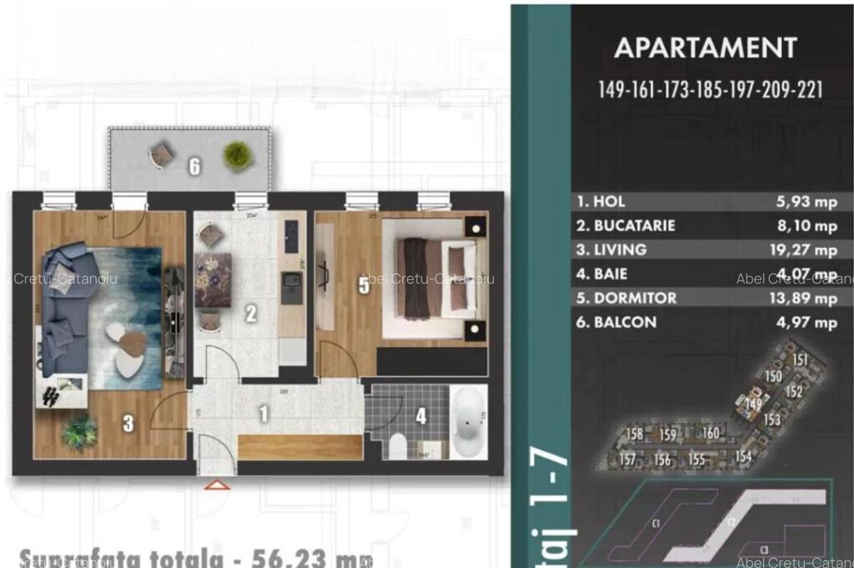Apartament 2 Camere Berceni Bd. Metalurgiei - 1