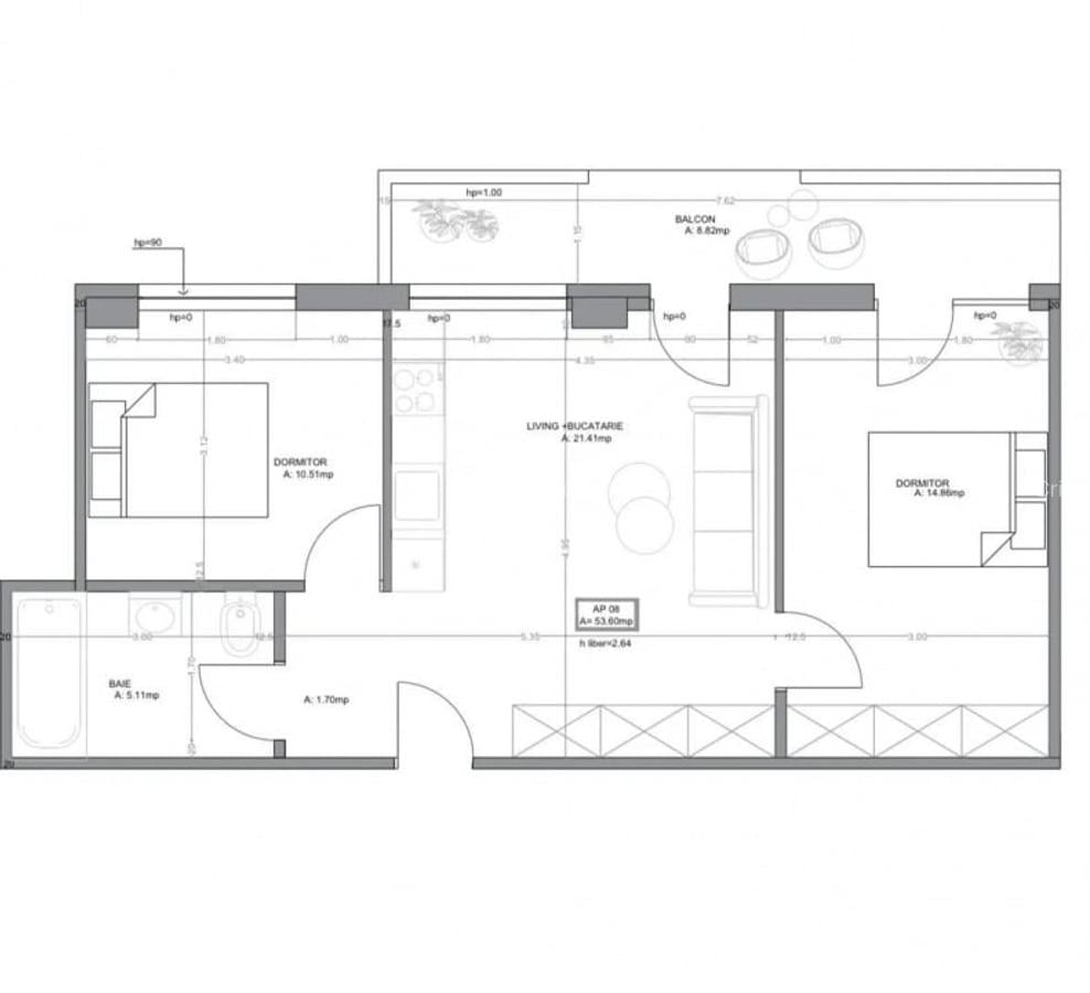 Apartament 3 camere, finisat modern, Bloc nou, Iulius Mall Cluj-Napoca - 3