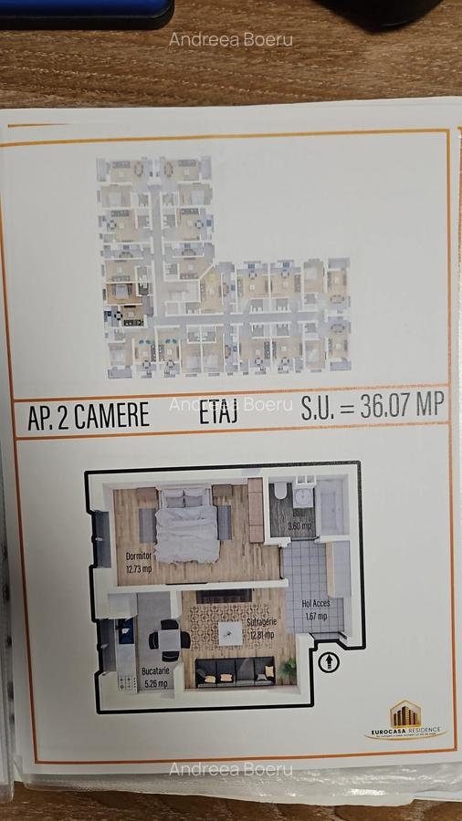 TVA INCLUS-APARTAMENT 2 CAMERE IDEAL PENTRU INVESTITIE-CARTIER MILITARI - 2