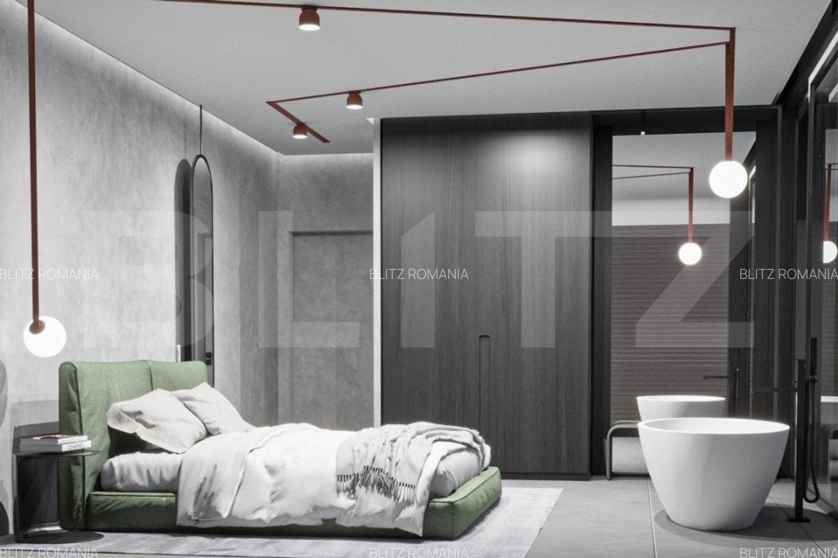 Cabana moderna, 6 camere, 400 mp, zona Muntele Rece - 14