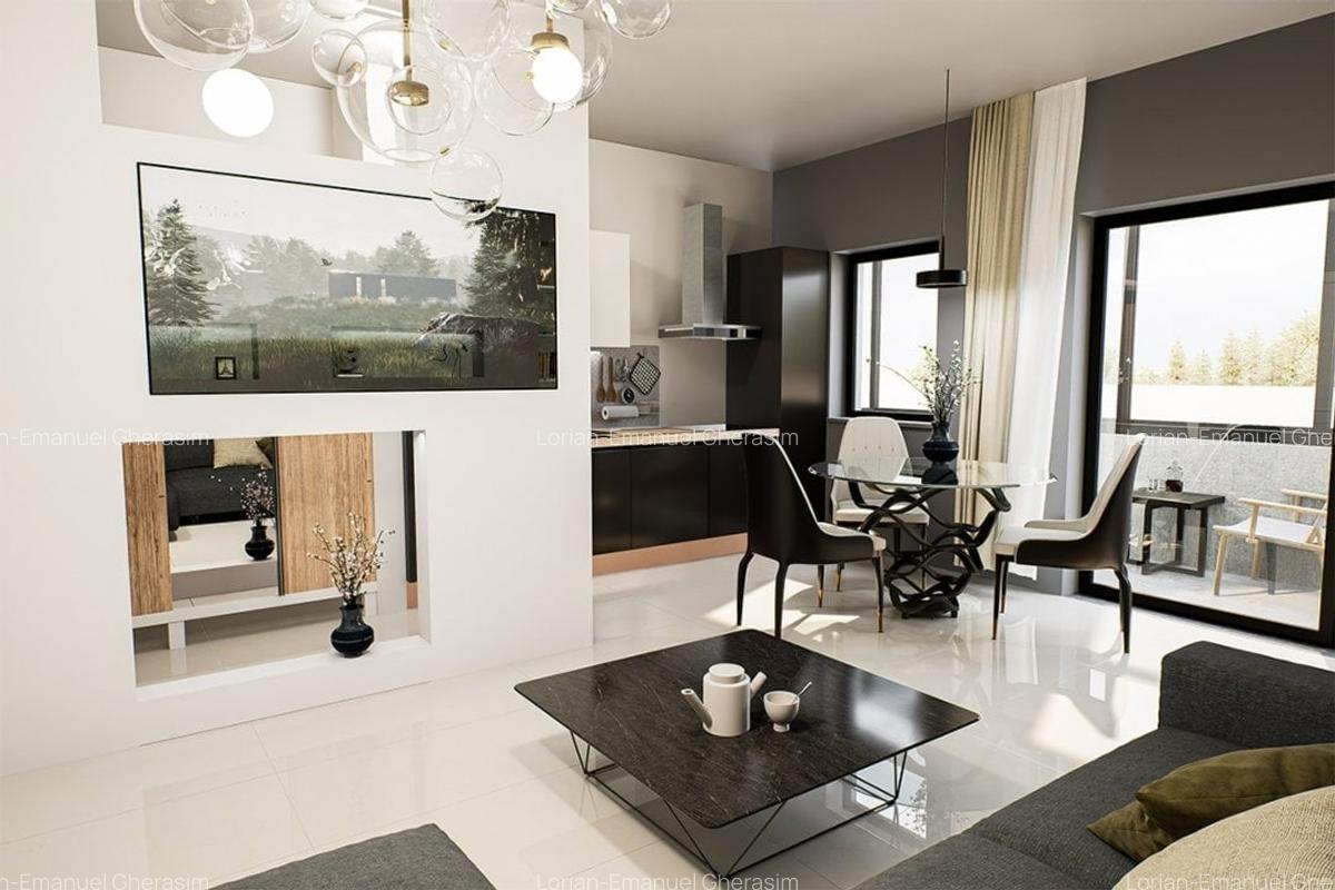 Apartament 1 camera - spatios intr-un complex rezidential modern din Nicolina - 11