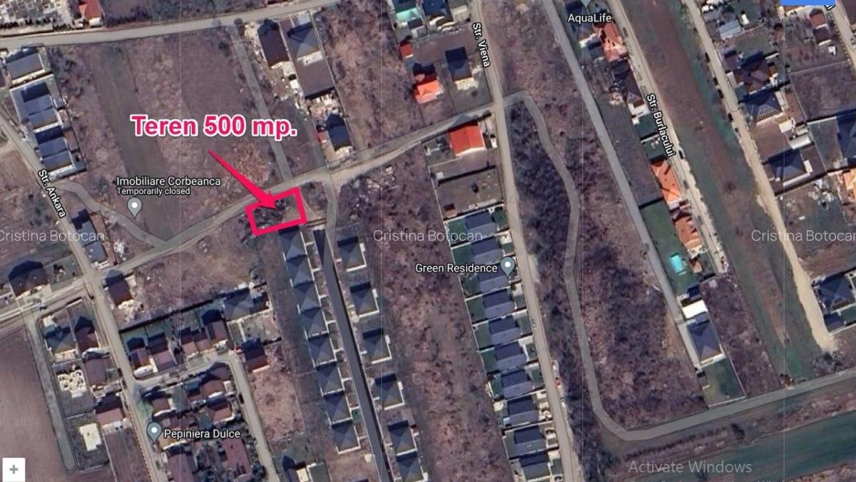 REL4000951 De vanzare teren 500 mp toate utilitatile acces la 2 drumuri - 2