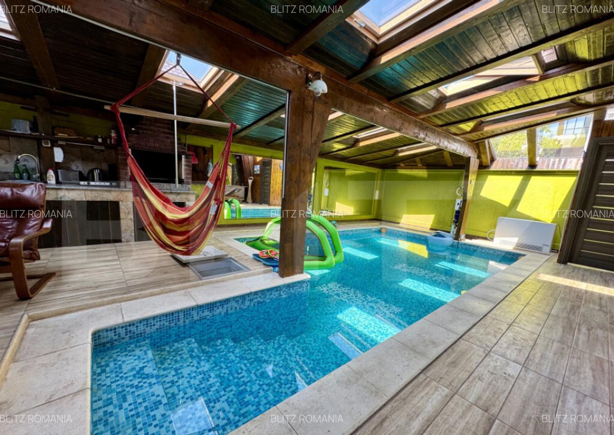 Casa de inchiriat, cu 4 dormitoare cu piscina, gratar, ia - 3