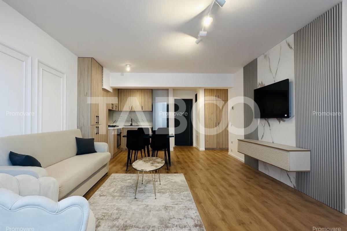 Super apartament de inchiriat - Evolution Sibiu 2 camere balcon - 1