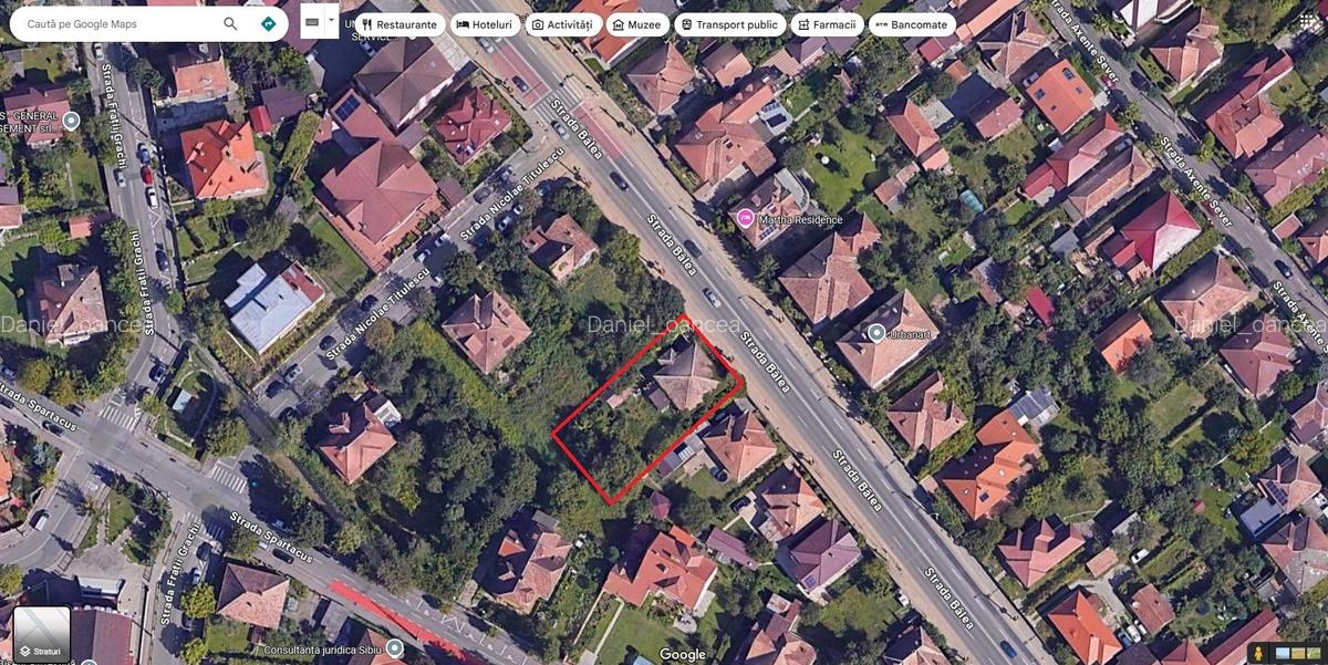 Casa singur in curte -teren 680 mp- zona premium in Sibiu - str. Balea - 1