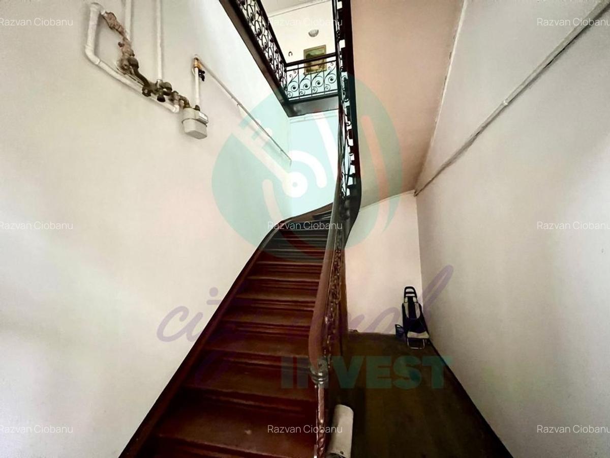 Ap. în Vilă– 4 camere | Ultracentral – Parcul Cișmigiu | Curte comună - 9