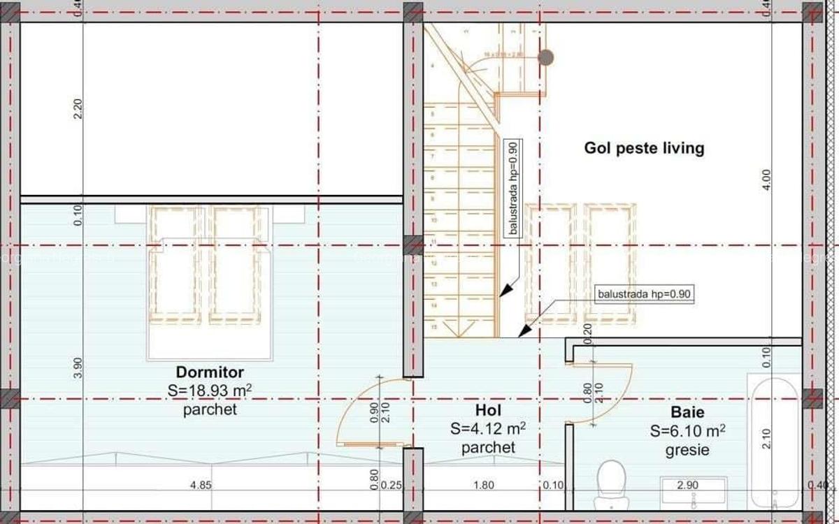 Giroc | Profi-Neptun | Apartament 3 camere cu scara interioara - 3