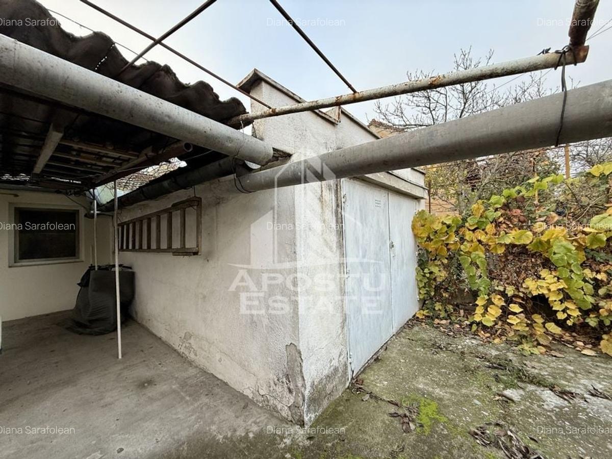 Casa individuala cu 2 fronturi stradale, teren 480mp, zona Crisan - 9