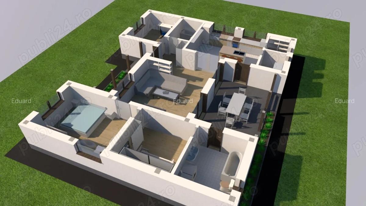 Casa 130 mp plus teren 4174mp in Slatioarele, zona cu padure la doar 15 km de Pitesti - 1