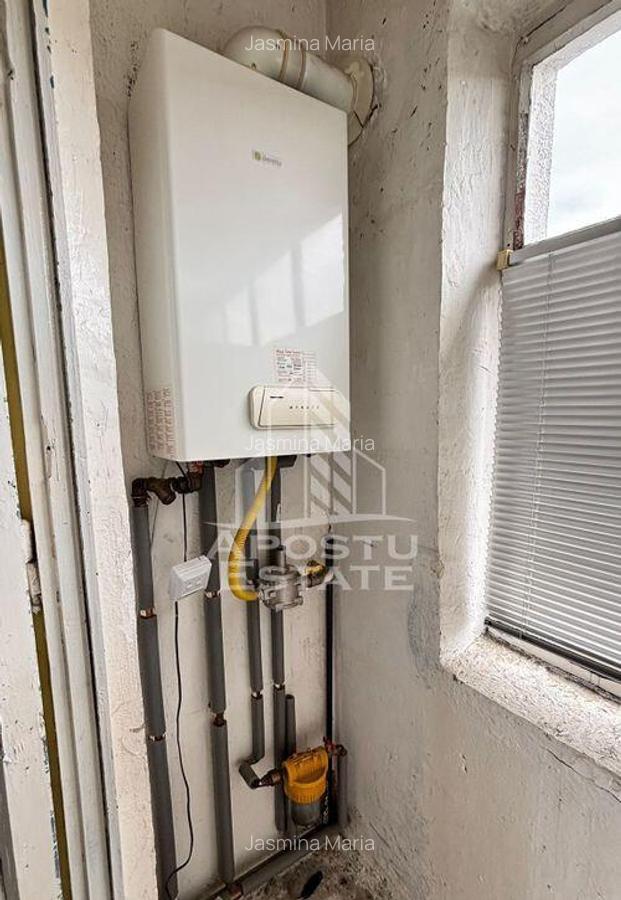 Garsoniera de 25 mp cu balcon, centrala proprie - 6