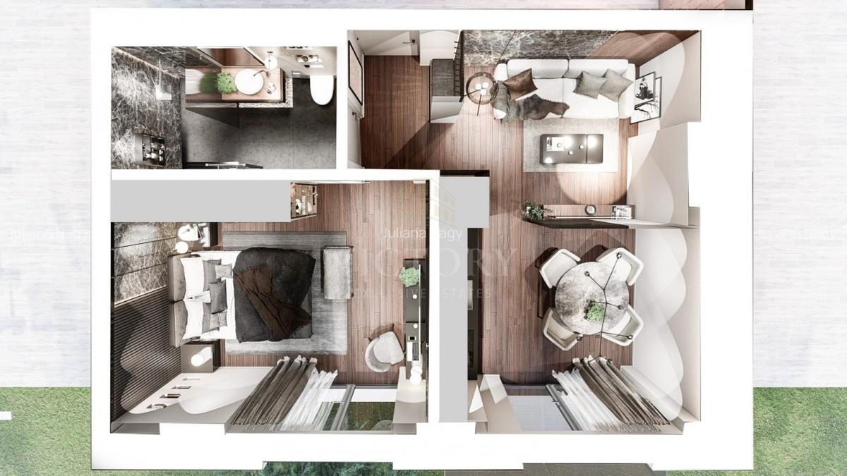 Apartament cu 2 camere semidecomandat în Unirii - 5