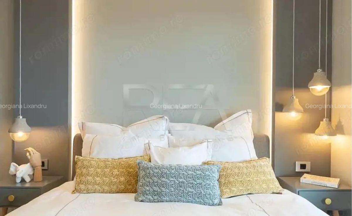 2 camere, penthouse, mobilat designer + 2 parcari Aviatiei Tower - 7