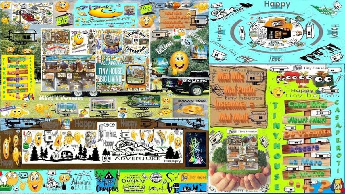 Tiny House Mini Casa Mobila Pe Roti Rulota Hambar Din Lemn Birou Afacere Din Poveste - 9