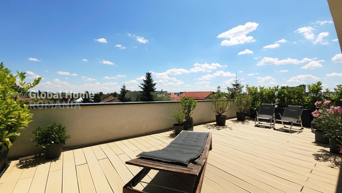 Pipera, rond OMW, loc parcare, penthouse panoramic 155 mp, bloc boutique - 7