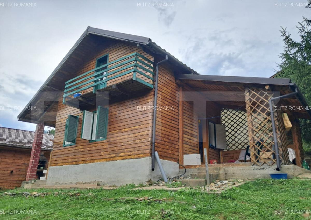 Cabana finalizata, cu teren Muntele Rece - 1