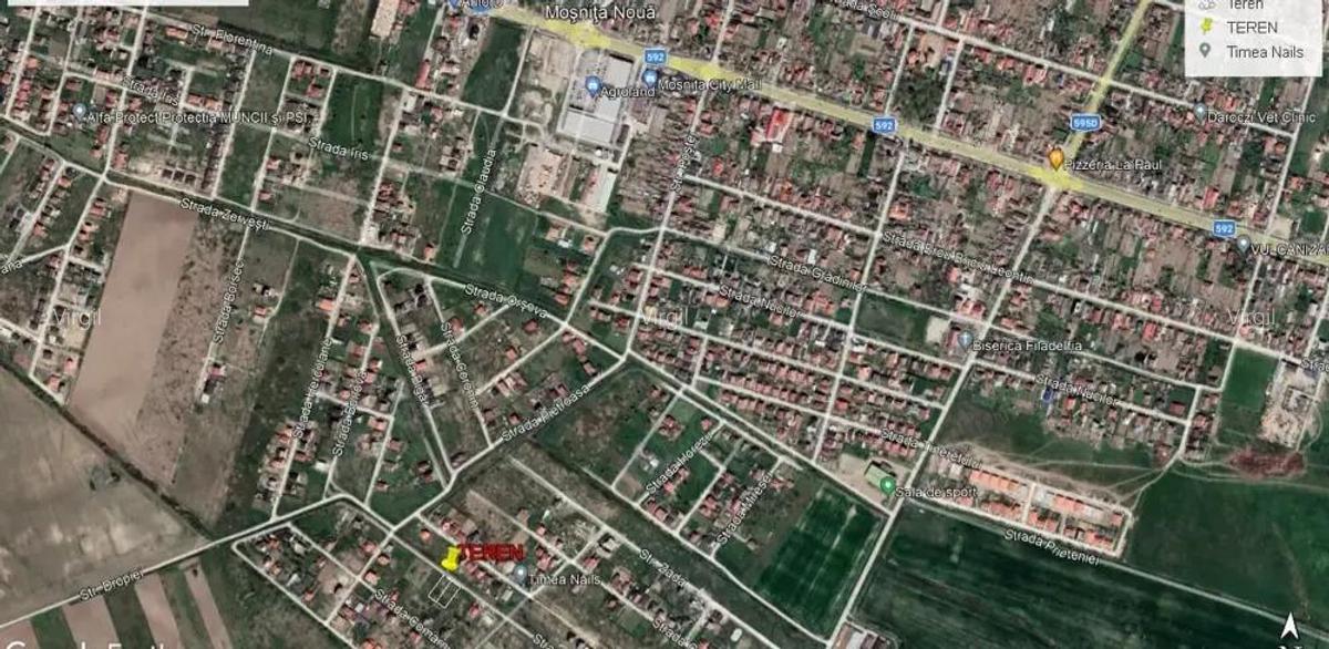 Teren intravilan de vanzare Mosnita Noua - 3