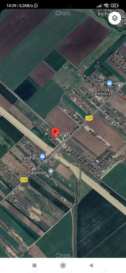 Teren de vanzare in Domesti-Teghes, langa A0 - 4